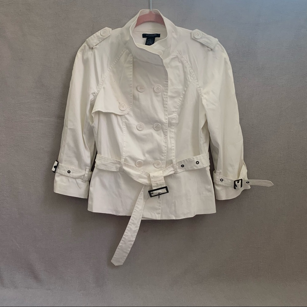Short Trench Coat Jacket